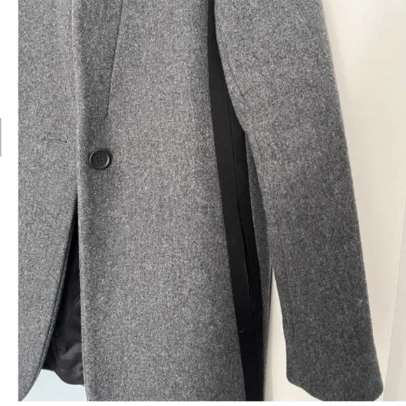 Maje Women's Gray Blazer Coat - Picture 4 of 4